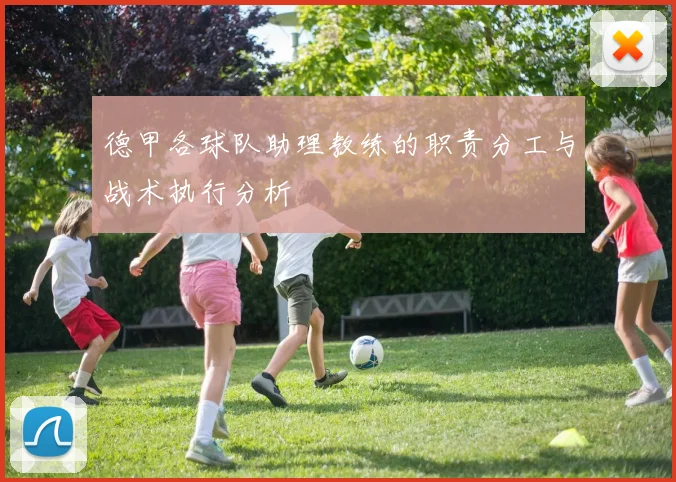 德甲各球队助理教练的职责分工与战术执行分析